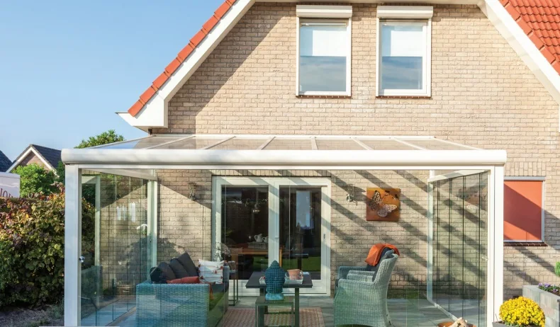 Terrassenüberdachung Glas