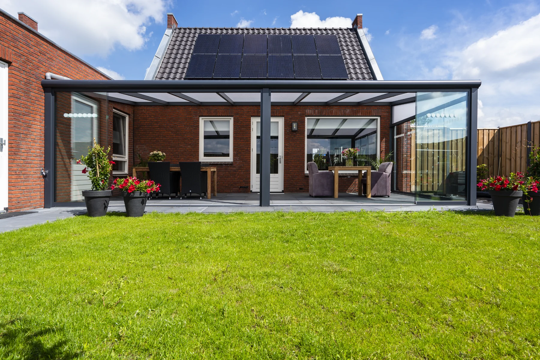 Schlanke, moderne Optik